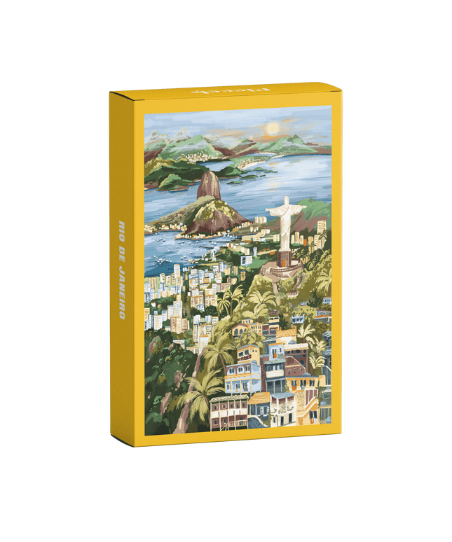 Piecely Rio de Janeiro Mini Puslespill, 99 Brikker