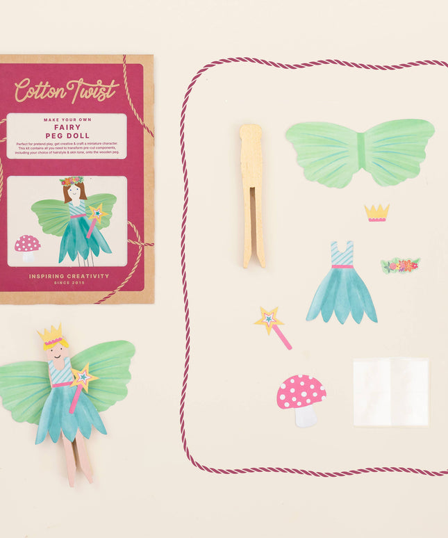 Lag Din Egen Fe Tredukke | DIY Hobbysett For Barn