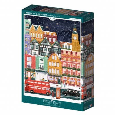Puslespill 1000 Brikker - London at Christmas