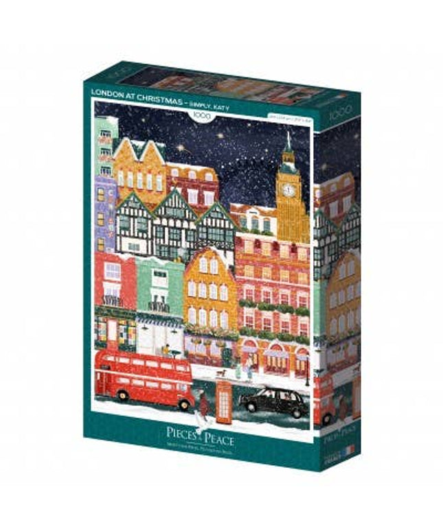 Puslespill 1000 Brikker - London at Christmas