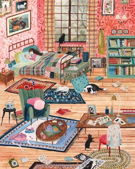 Puslespill 2000 Brikker - A Cozy Day