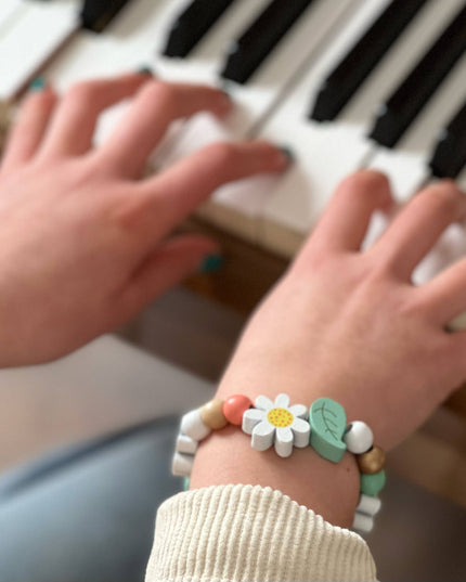 Lag Ditt Eget Blomsterarmbånd Sett | Margeritt Armbånd DIY