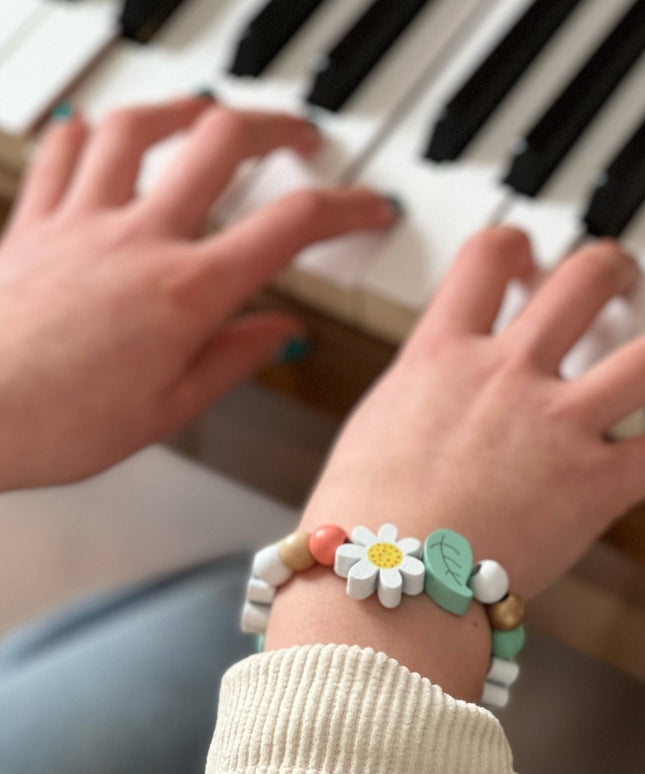 Lag Ditt Eget Blomsterarmbånd Sett | Margeritt Armbånd DIY