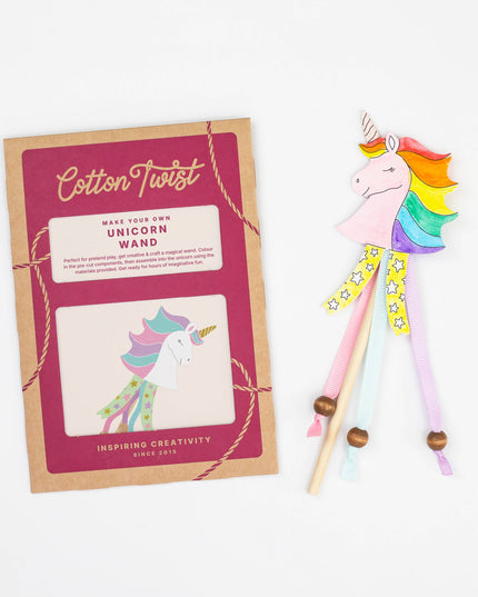 Lag Din Egen Enhjørning Tryllestav | DIY Hobbysett For Barn