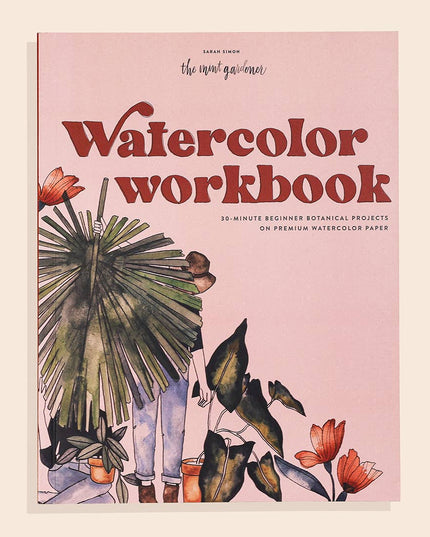 Watercolor Workbook: 30-Minute Beginner Projects | Akvarell Malebok for Voksne