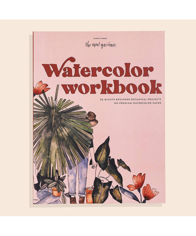 Watercolor Workbook: 30-Minute Beginner Projects | Akvarell Malebok for Voksne