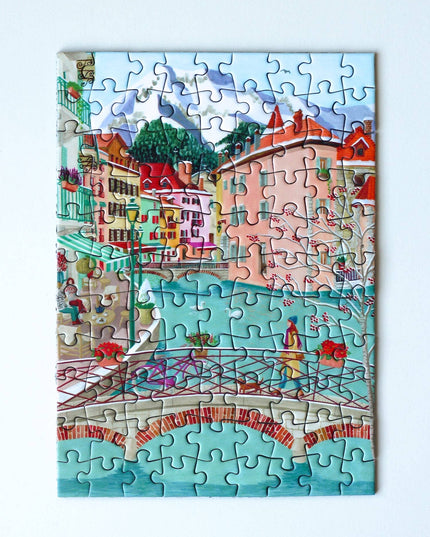 French Alps | Mini Puslespill | 99 Brikker