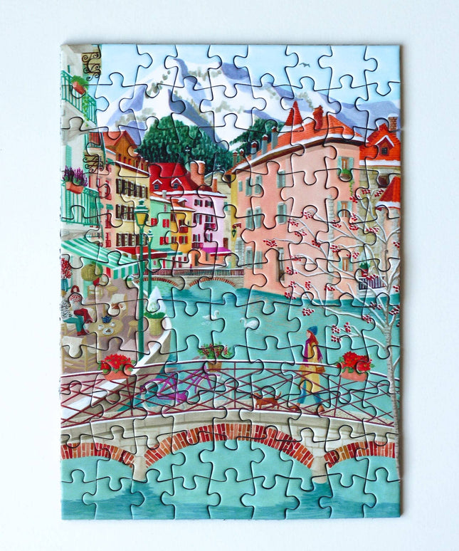 French Alps | Mini Puslespill | 99 Brikker