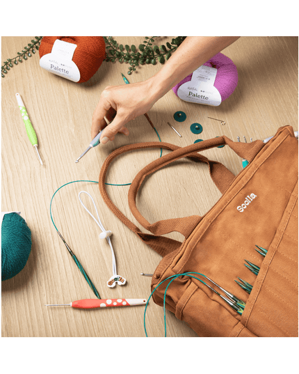 Forhåndsbestilling | Soolla Studio Artist Bag | Cinnamon | Hobbyveske | Veske for Kreative Prosjekter