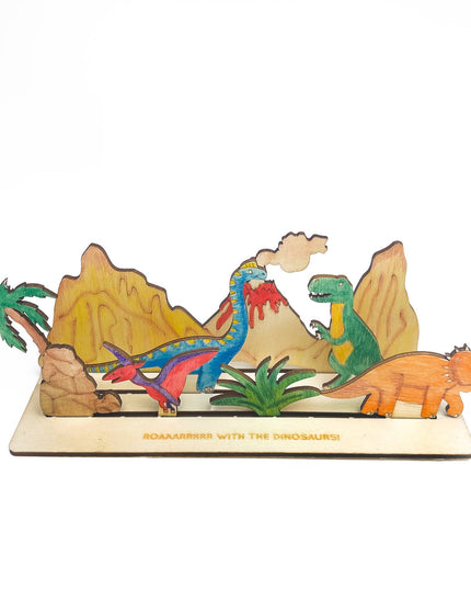 Lag Din Egen Dinosaurverden | DIY Dinosaur Hobbysett For Barn