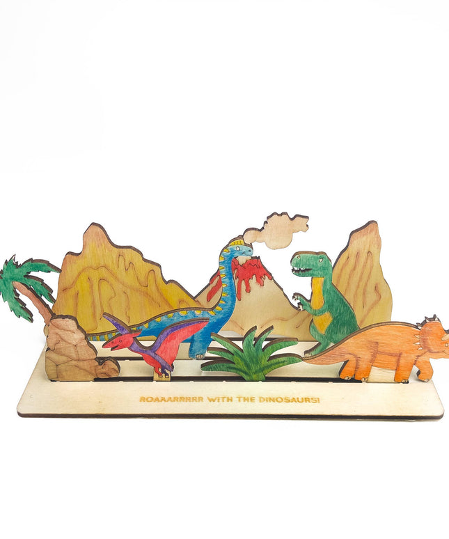 Lag Din Egen Dinosaurverden | DIY Dinosaur Hobbysett For Barn
