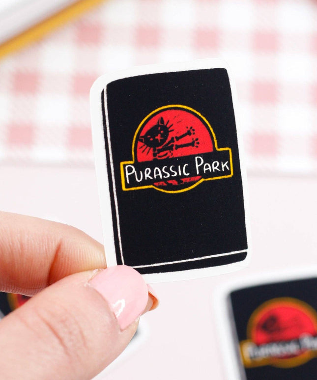 Purassic Park - Katt - Klistremerke