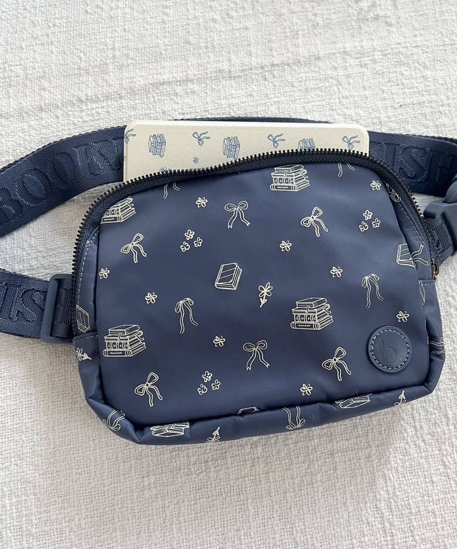 The Bookish Belt Bag: Lavender