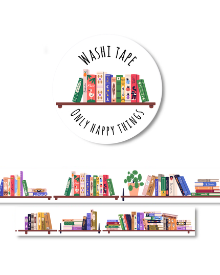 Washi Tape | Bookshelves