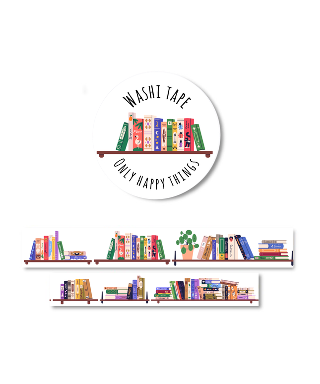 Washi Tape | Bookshelves