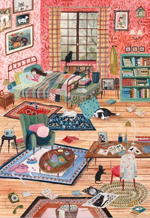 Puslespill 1000 Brikker - A Cozy Day