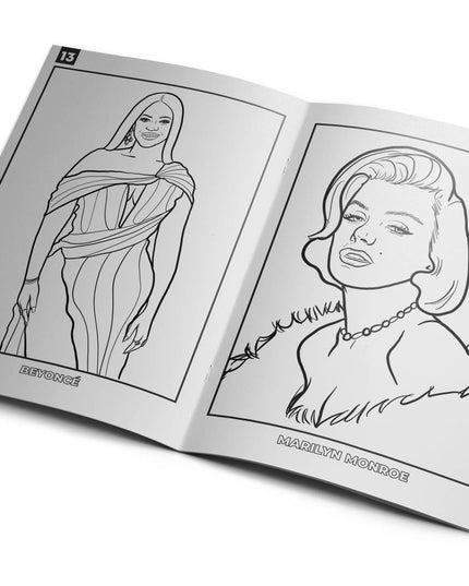 Iconic Women Activity Coloring Book