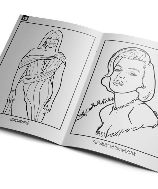 Iconic Women Activity Coloring Book