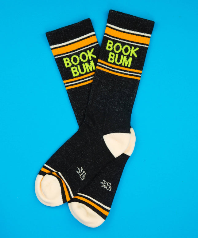Book Bum Gym Crew Socks