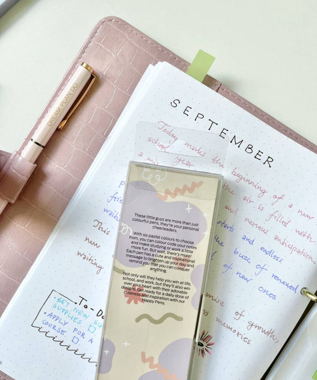 Happy pens | Pastel Farger 6pk