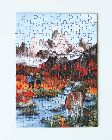 Patagonia | Mini Puslespill | 99 Brikker