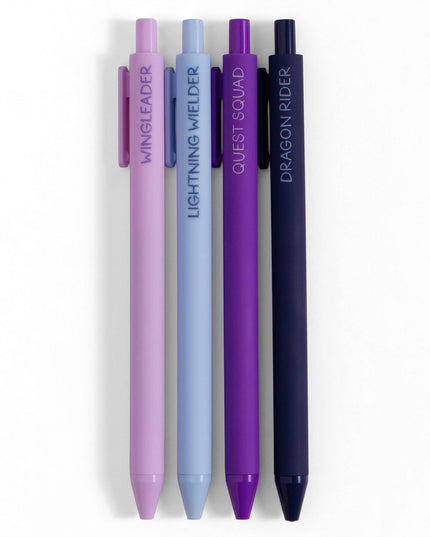 Romantasy Reader Quadrant Pen Set