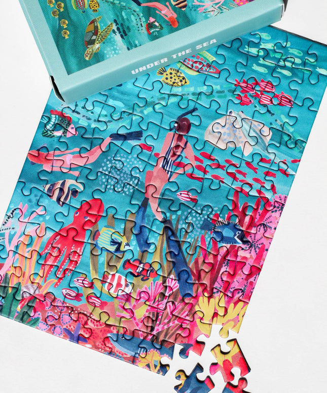 Under the Sea Mini Puslespill, 99 Brikker