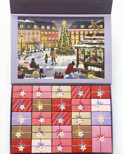 Puslespill Julekalender 1000 Brikker | Skate & Coffee