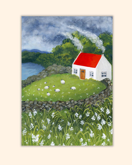 Postkort | Irish Cottage