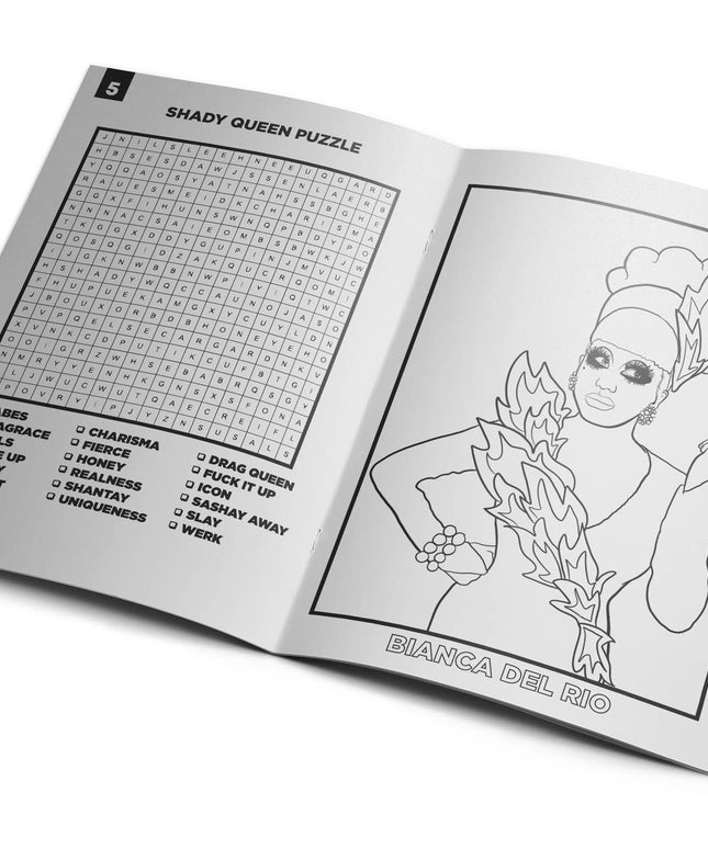 Drag Queen Activity Book