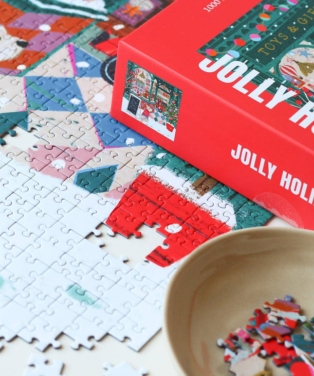 Puslespill | Jolly Holidays | 1000 Brikker