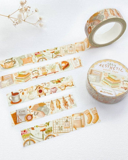 Washitape | Cozy Aesthetic | Lettoon