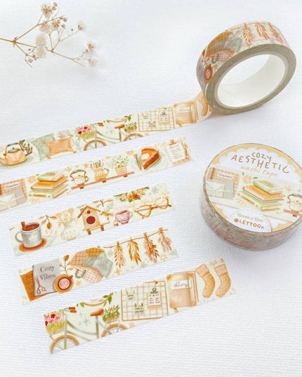 Washitape | Cozy Aesthetic | Lettoon