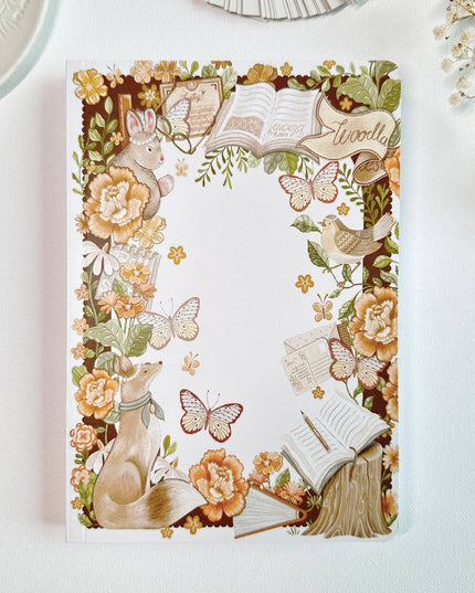Dot Grid Notatbok | Woodland