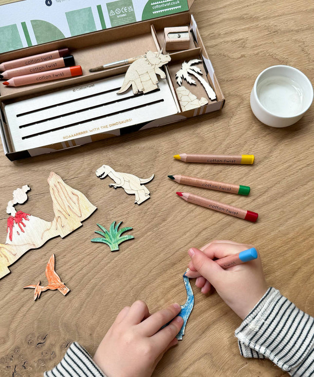 Lag Din Egen Dinosaurverden | DIY Dinosaur Hobbysett For Barn