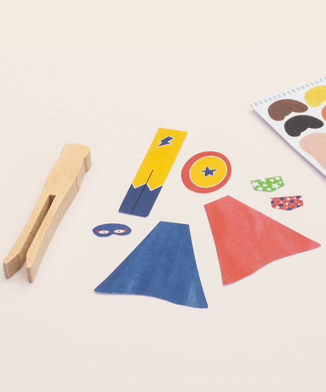 Lag Din Egen Superhelt Tredukke | DIY Hobbysett For Barn
