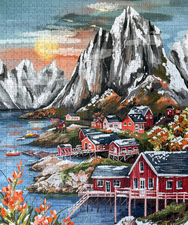 Puslespill | Lofoten Norge | 1000 Brikker