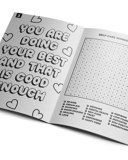 Self-Care Coloring Activity Book