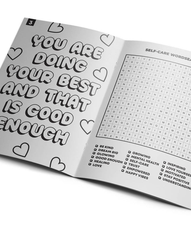 Self-Care Coloring Activity Book