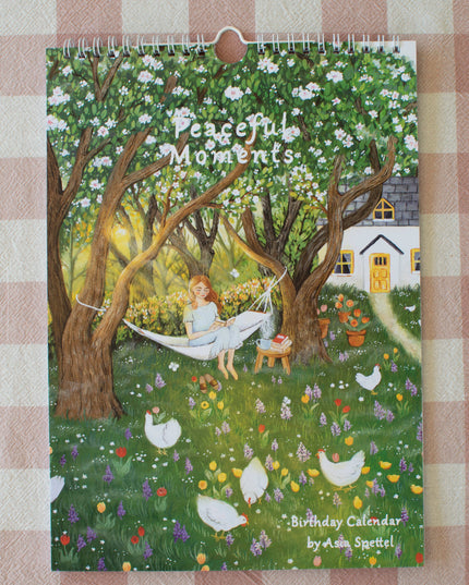 Bursdagskalender | Peaceful Moments Birthday Calendar