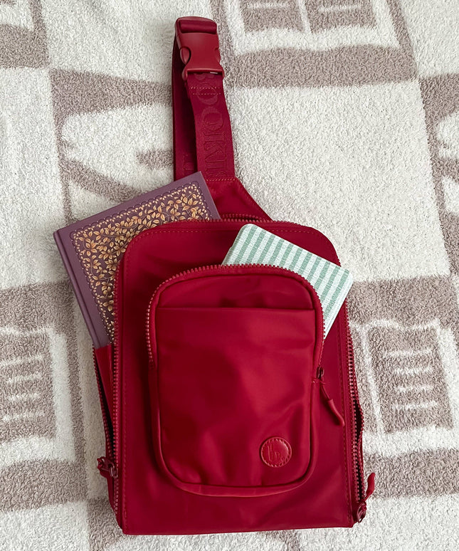 The Bookish Crossbody: Cinnamon