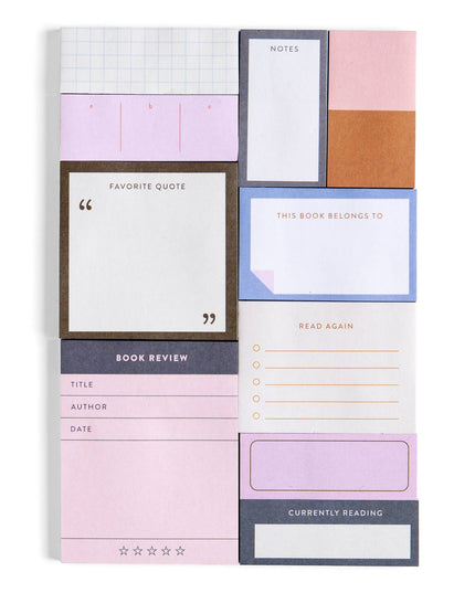 Forhåndsbestilling: Sticky Note Notatblokker | Sett med 10 | Reader Edition