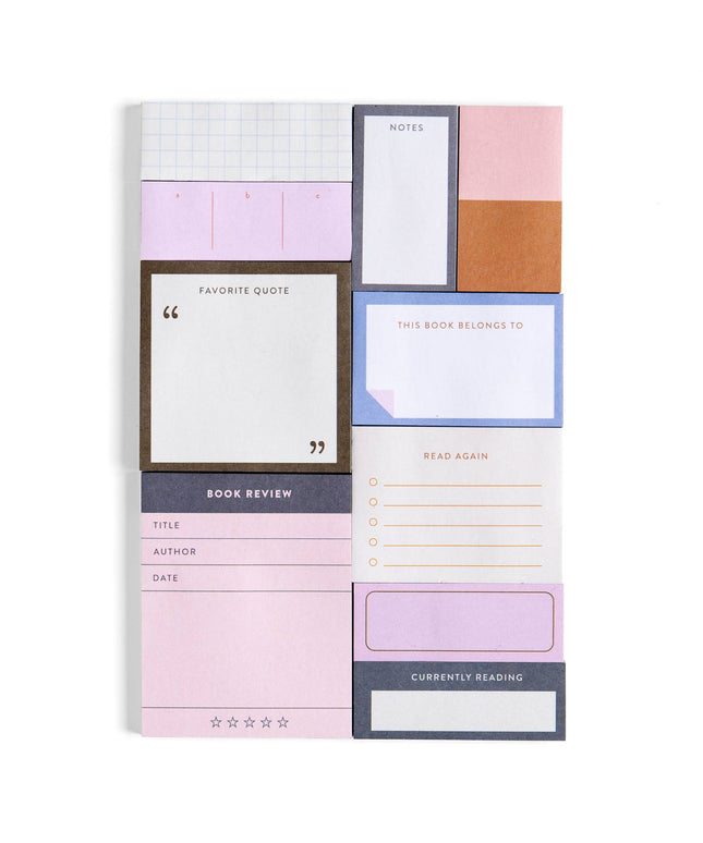 Forhåndsbestilling: Sticky Note Notatblokker | Sett med 10 | Reader Edition