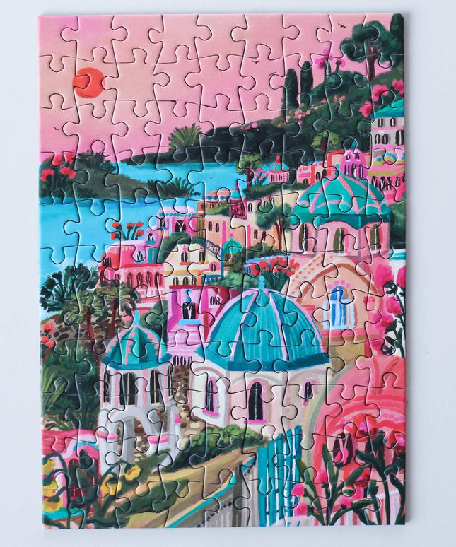Santorini Sun Mini Puslespill, 99 Brikker