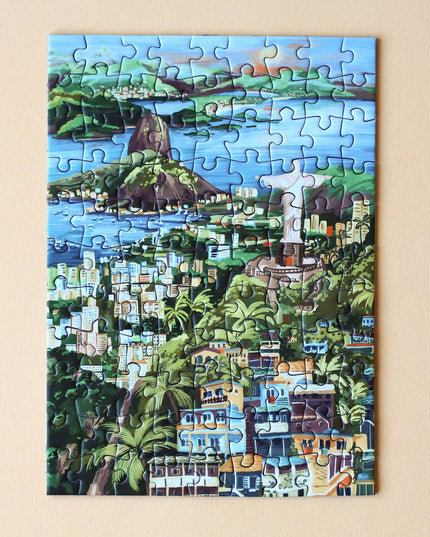 Piecely Rio de Janeiro Mini Puslespill, 99 Brikker