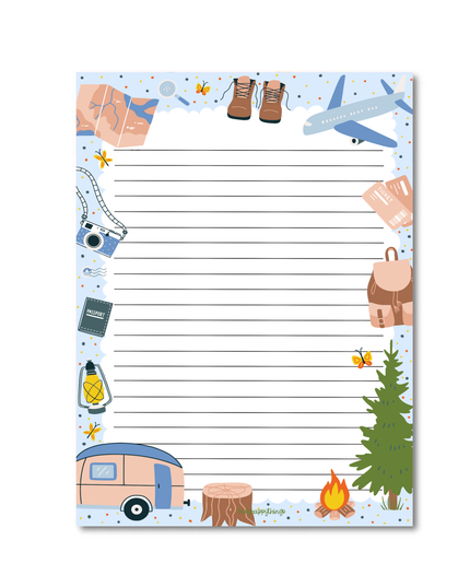 Notatblokk | Let's travel | A5