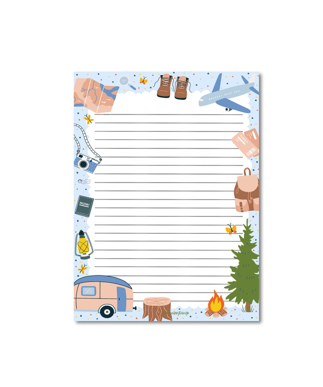 Notatblokk | Let's travel | A5
