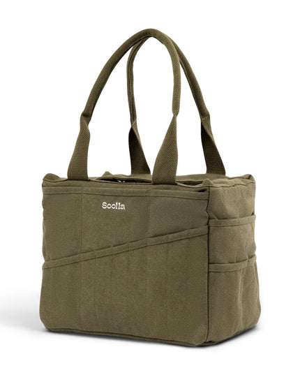 Forhåndsbestilling | Soolla Studio Artist Bag | Forest Green | Hobbyveske | Veske for Kreative Prosjekter