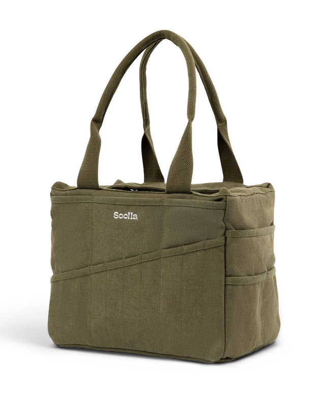 Forhåndsbestilling | Soolla Studio Artist Bag | Forest Green | Hobbyveske | Veske for Kreative Prosjekter