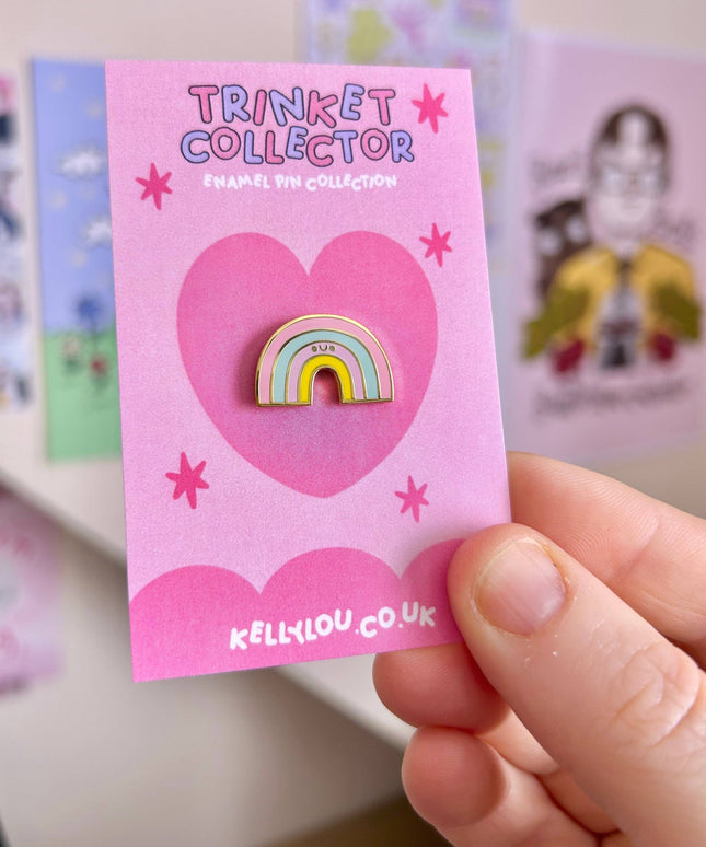 Pastel Rainbow - Mini Enamel Pin